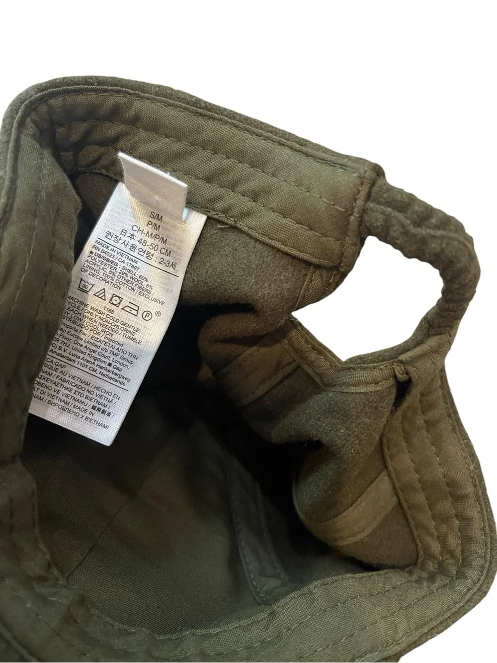 Gap Toddler Wool Baseball Cap